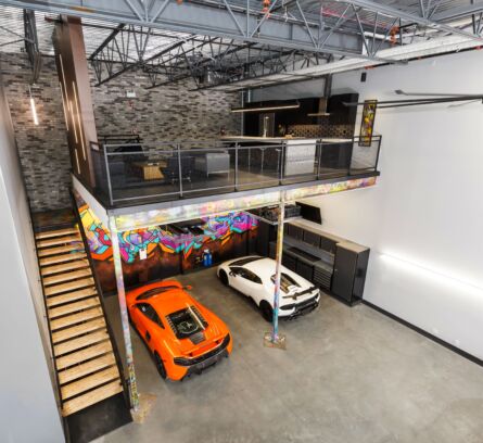 the-vaults-car-storage-condo-urban-industrial-decor